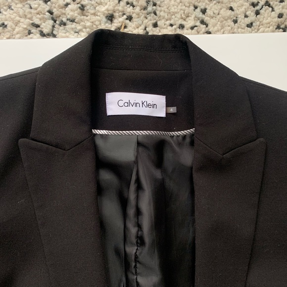 Calvin Klein black blazer - Picture 3 of 4